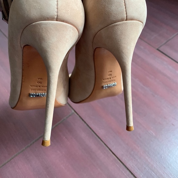 SCHUTZ Thaynara ankle strap suede pumps - Picture 6 of 8